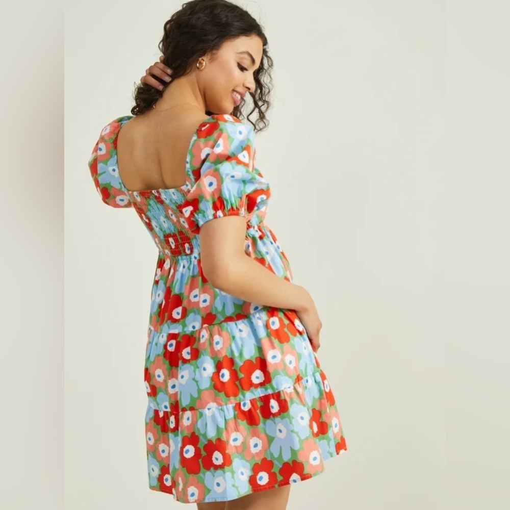 Altar'd State Bonnie Floral Dress NEW With Tag Size XS - Picture 4 of 12